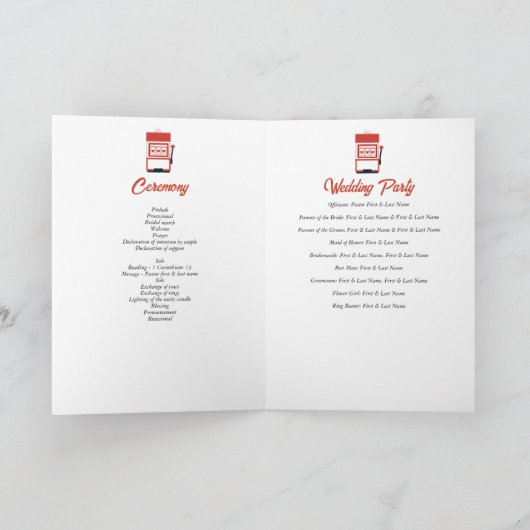 ラスベガス結婚カジノのサービス命令 プログラム (内部)