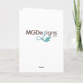 ラスベガス結婚サンキューカード サンキューカード (裏面)