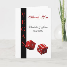 ラスベガス結婚サンキューカード サンキューカード