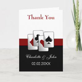 ラスベガス結婚サンキューカード サンキューカード