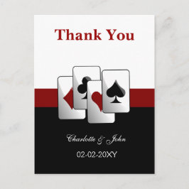ラスベガス結婚サンキューカード ポストカード