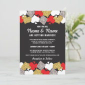 ラスベガス結婚ズカジノロイヤルパーティーカード招待状 招待状 (スタンド正面)