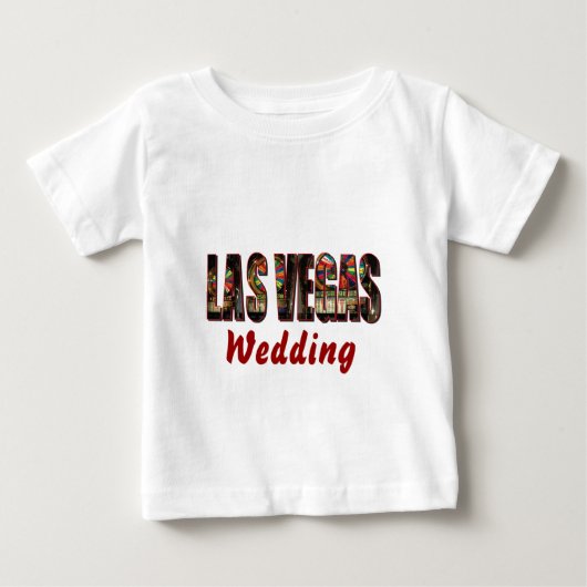 ラスベガス結婚ズ ベビーTシャツ (正面)