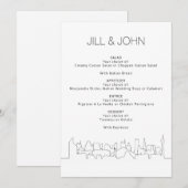 ラスベガス結婚ズ メニュー (正面/裏面)