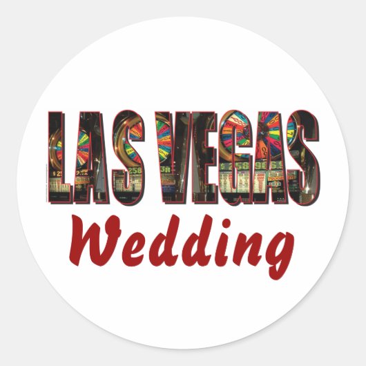 ラスベガス結婚ズ ラウンドシール (正面)