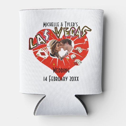 ラスベガス結婚ズ 缶クーラー (正面)