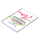 ラスベガス結婚ネバダ ノートブック (左側)