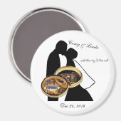 ラスベガス結婚マグネットに マグネット (正面/裏面)