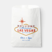 ラスベガス結婚式の引き出物バッグウェルカムギフト フェイバーバッグ (正面)