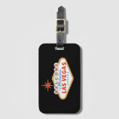 ラスベガス結婚式の引き出物ラゲージタグ ラゲッジタグ (正面縦)