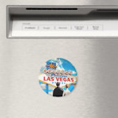 ラスベガス結婚式招待状 マグネット (インサイチュ (食洗機))