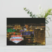 ラスベガス結婚式招待状 招待状 (スタンド正面)