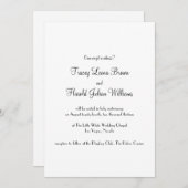 ラスベガス結婚式招待状 招待状 (正面/裏面)