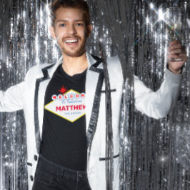 ラスベガス署名のお祝い名と大事な行事 Tシャツ