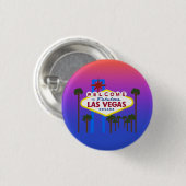 ラスベガス署名#3ボタンへようこそ 缶バッジ (正面&裏面)