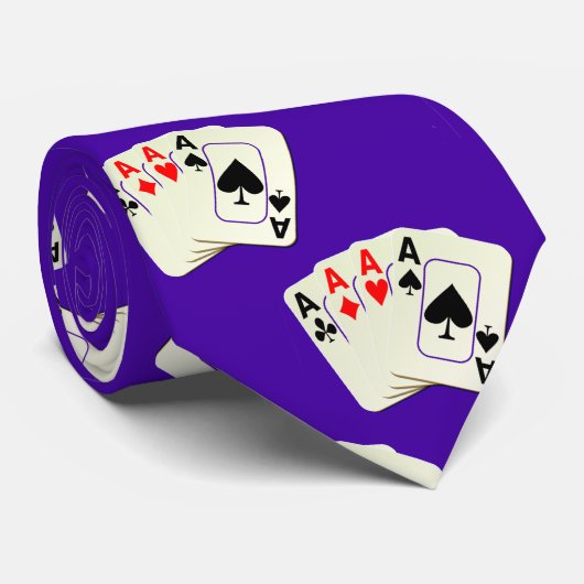 ラスベガス色のタイのすべてのエース ネクタイ (ロール)