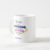 ラスベガス花嫁マグ コーヒーマグカップ (正面左)