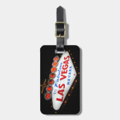 ラスベガス荷物タグ(チータプリント) ラゲッジタグ (正面縦)