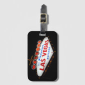 ラスベガス荷物タグ（名刺スロット付き） ラゲッジタグ (正面縦)