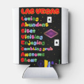 ラスベガス観光客アクロニムクーラーボックス 缶クーラー (裏面)