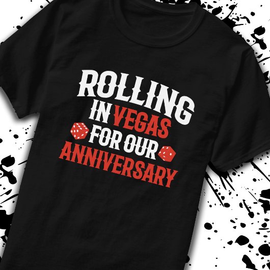 ラスベガス記念日の旅 – ベガスカップル – Las Vegas Tシャツ