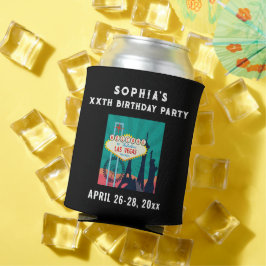 ラスベガス誕生日パーティーのトリップスペクト 缶クーラー