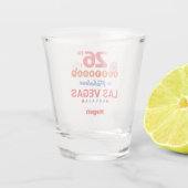 ラスベガス誕生日パーティー – 26誕生日 ショットグラス (裏面)