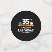 ラスベガス誕生日パーティー – 35誕生日インベガス コンフェッティ (スモール正面)