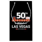 ラスベガス誕生日パーティー – Vegasで50誕生日 スモールペーパーバッグ