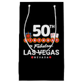 ラスベガス誕生日パーティー – Vegasで50誕生日 スモールペーパーバッグ