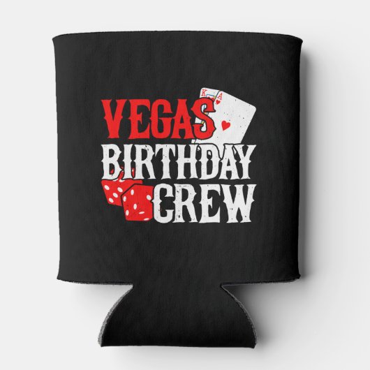 ラスベガス誕生日-パーティーインベガス誕生日クルー 缶クーラー (裏面)