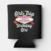 ラスベガス誕生日- Vegas Girls Trip for誕生日 缶クーラー (裏面)