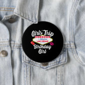 ラスベガス誕生日- Vegas Girls Trip for誕生日 缶バッジ (インサイチュ)