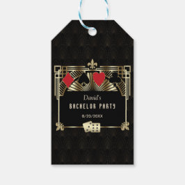 ラスベガス豪華カジノロワイヤル独身パーティー ギフトタグ