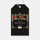 ラスベガス豪華カジノロワイヤル独身パーティー ギフトタグ (裏面)