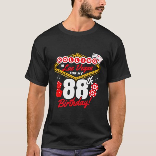 ラスベガス転がのラスベガス88th tシャツ (正面)