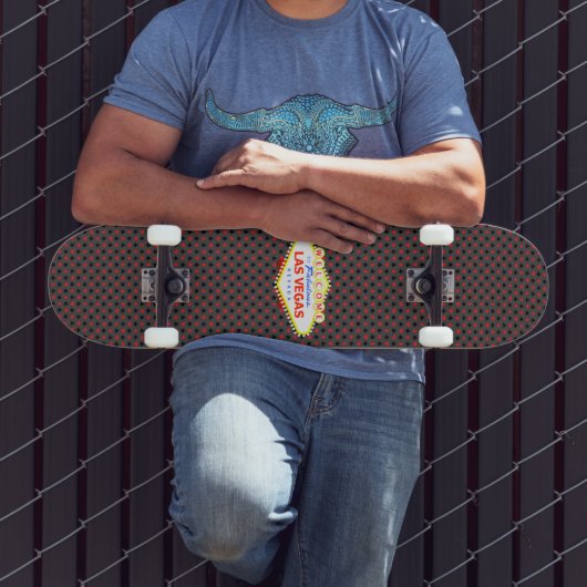 ラスベガス遊のカードがグレーに似合う スケートボード (室外3)