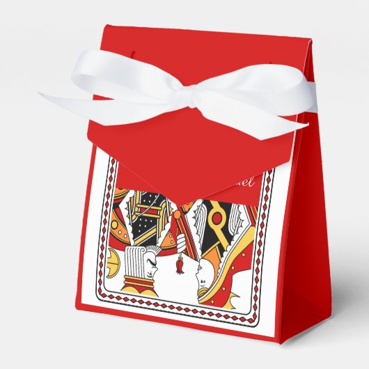 ラスベガス遊のカードキング&クイーン結婚ズ フェイバーボックス (正面サイド)