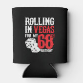 ラスベガス68th Birthday Party - s 転が in Vegas 缶クーラー (裏面)