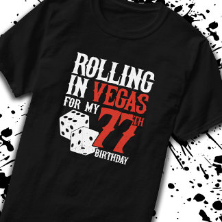 ラスベガス77th Birthday Party – ベガ転がス Tシャツ