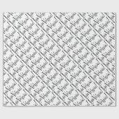 ラスベガス! ®のレトロ ラッピングペーパー (フラット)