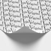 ラスベガス! ®のレトロ ラッピングペーパー (角)