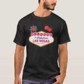 ラスベガス へ ようこそ 素晴らしい 旅 ラスベガス サイン Tシャツ (正面)