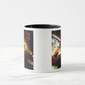 ラスベガス、インテリアカジノ、二重露光 マグカップ (中央)