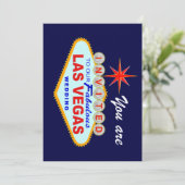 ラスベガス ウェディング インビテーション (スタンド正面)