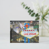ラスベガス ウェディング サンクス フォトカード 案内状 (スタンド正面)