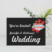 ラスベガス ウェディング 招待状 (スタンド正面)