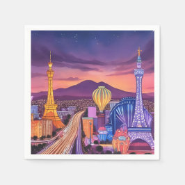 ラスベガス カクテル ナプキン スタンダードカクテルナプキン