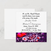 ラスベガス カジノ テーマの結婚式招待状 招待状 (正面/裏面)