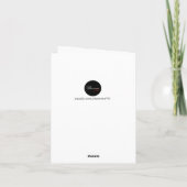 ラスベガス カジノ モダン シック フォト サンクス サンキューカード (裏面)